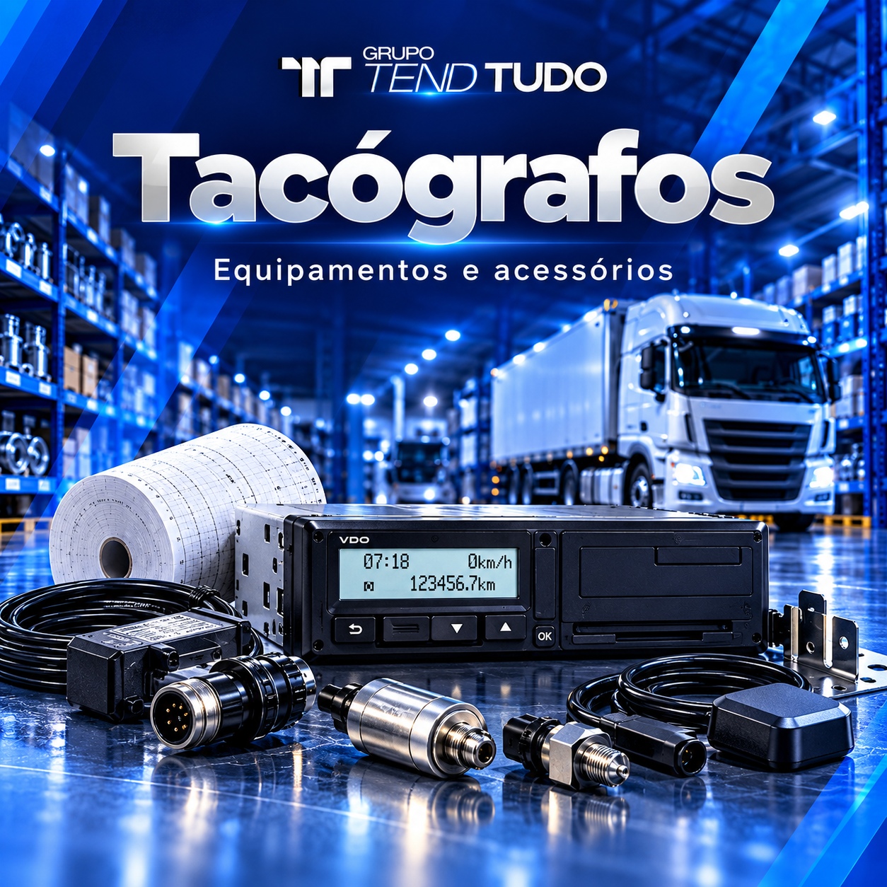 Linha Tacógrafos - Grupo TendTudo